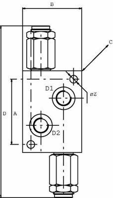 Pièces agricoles - Hydraulique - Régulateur de pression 1/2 BSP