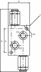 Pièces agricoles - Hydraulique - Régulateur de pression 1/2 BSP