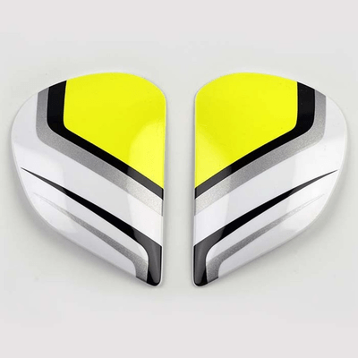Equipement Quad & Motos - Accessoires quad et moto - Plaques pivot ARAI Super AdSis J (LRS) Sketch White pour casques Chaser-V/Chaser-V PRO