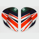PLATINE Écran ARAI SAJ CHRONUS GREEN CASQUE INTEGRAL
