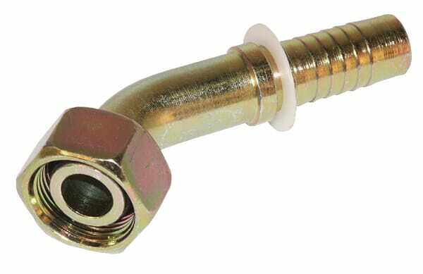 Pièces agricoles - Hydraulique - Raccord DN08-M16x150-10L 45°