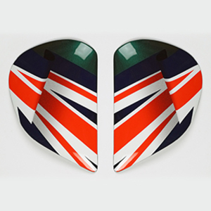 Equipement Quad & Motos - Accessoires quad et moto - PLATINE Écran ARAI SAJ CHRONUS GREEN CASQUE INTEGRAL