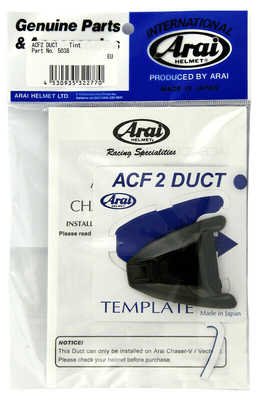 Equipement Quad & Motos - Accessoires quad et moto - Ventilation arrière latérale inférieure ARAI Side Cowl Vent-1 aluminium silver pour casque Viper/Astro-Light/VX-3