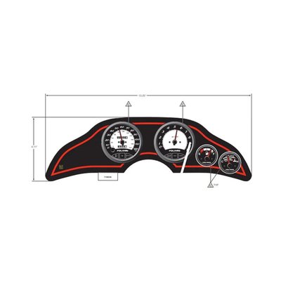 Pièces Quad & Motos - Pièces communes - DECAL- DASH, GAUGES Polaris origine