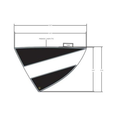 Pièces Quad & Motos - Pièces communes - DECAL-SIDE PANEL,LOWER,FRNT,RH Polaris origine