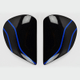 Ventilations arrières latérales supérieures ARAI Center Side Duct frost tint (yankee) pour casque MX-V