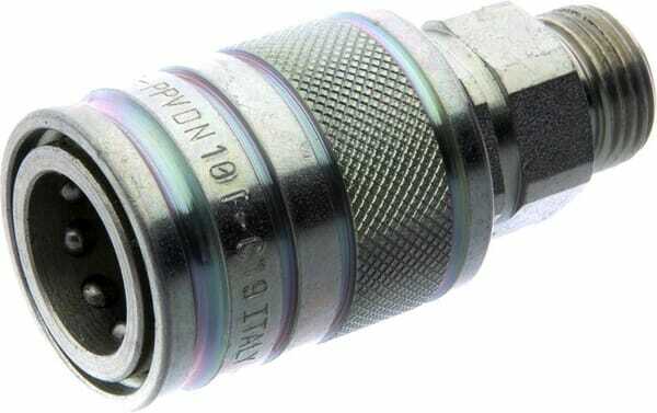 Pièces agricoles - Hydraulique - Coupleur fem 3/8-M18X1,5-12L