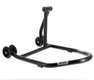 Béquille de stand monobras droite BIHR Home Track noir mat roues noir