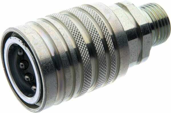 Pièces agricoles - Hydraulique - Coupleur femelle 1/2-1/2 BSP
