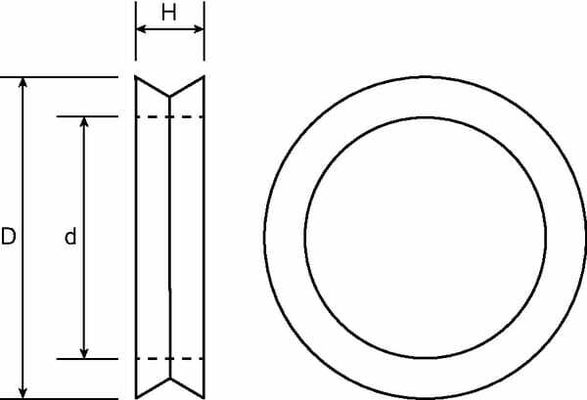 Pièces agricoles - Hydraulique - Joint pour 3FFV-1"1/2