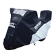 Housse de protection extérieur OXFORD Rainex noir/argent - Moto / Scooter avec Top case - S