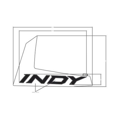 Pièces Quad & Motos - Pièces communes - DECAL-SIDE PANEL, INDY ,RH Polaris origine