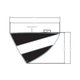 DECAL-SIDE PANEL,LOWER,FRNT,RH Polaris origine