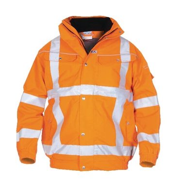 Vêtements et protections - Vêtement  - Veste de pilote, orange, taille S, EU : 48 Hydrowear