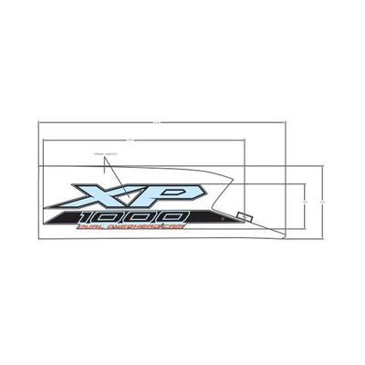 Pièces Quad & Motos - Pièces communes - DECAL-FR.FNDR,SIDE,XP 1000,RH Polaris origine
