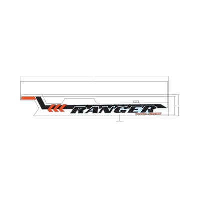 Pièces Quad & Motos - Pièces communes - DECAL-BOX,SIDE,RGR,RH Polaris origine