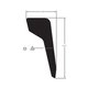 DECAL-FLEX HOLE COVER TAIL RH Polaris origine