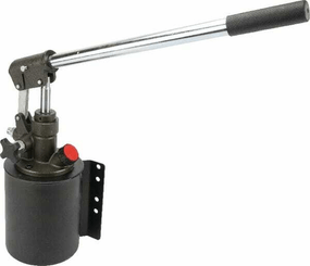 Pièces agricoles - Hydraulique - Pied béquille avec pompe manuelle 3,3 t