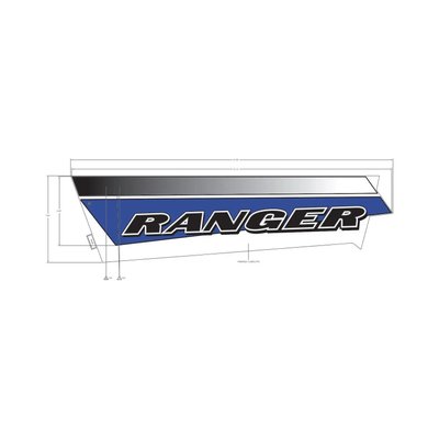 Pièces Quad & Motos - Pièces communes - DECAL-BOX,SIDE,RGR,LH Polaris origine