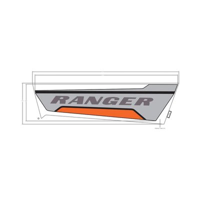 Pièces Quad & Motos - Pièces communes - DECAL-BOX,SIDE,RGR,RH Polaris origine
