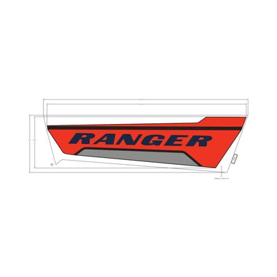 Pièces Quad & Motos - Pièces communes - DECAL-BOX,SIDE,RGR,RH Polaris origine