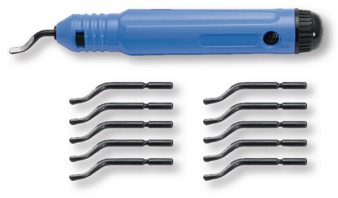 Equipement d'atelier - Equipement d'atelier divers - Ebavureur + 10 lames 40° (par 1)