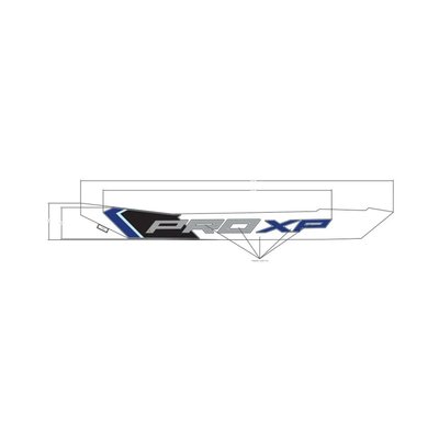 Pièces Quad & Motos - Pièces communes - DECAL-RR.FNDR,LWR,PROXP,LH Polaris origine
