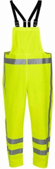 Vêtements et protections - Vêtement  - Salopette imperméable Vechta PU élastique haute visibilité jaune taille L