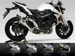 Silencieux YOSHIMURA R-11 titane bleu Suzuki GSR750 (en Suisse non homologué)