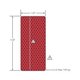 DECAL-REFLECTOR,RED Polaris origine