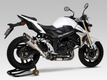 Silencieux YOSHIMURA R11 inox/casquette carbone Suzuki GSR-750