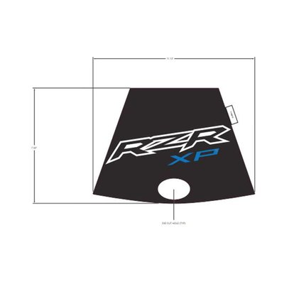 Pièces Quad & Motos - Pièces communes - DECAL-HOOD CNTR Polaris origine