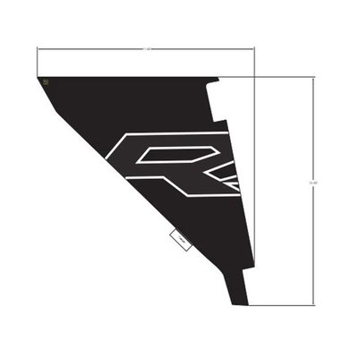 Pièces Quad & Motos - Pièces communes - DECAL-COVER,BOLSTER,RH Polaris origine