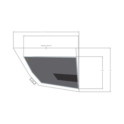 Pièces Quad & Motos - Pièces communes - DECAL-BOLSTER,RH Polaris origine
