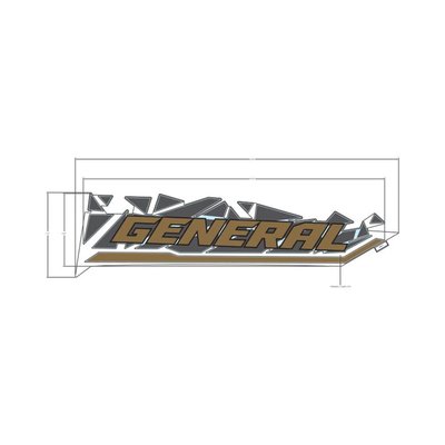 Pièces Quad & Motos - Pièces communes - DECAL-BOX,SIDE,LH Polaris origine