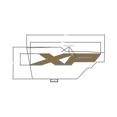 Pièces Quad & Motos - Pièces communes - DECAL-FR.FNDR,SIDE,TOP,XP,RH Polaris origine