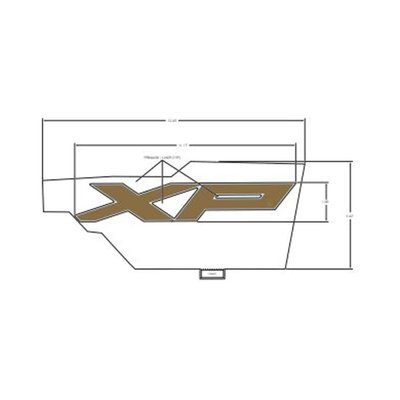 Pièces Quad & Motos - Pièces communes - DECAL-FR.FNDR,SIDE,TOP,XP,LH Polaris origine