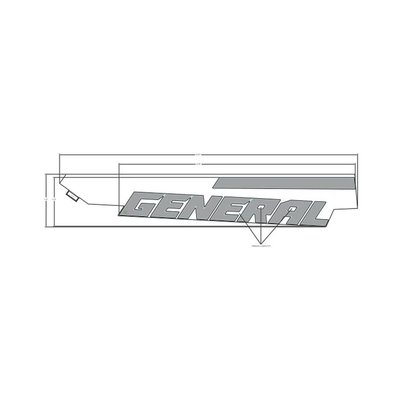 Pièces Quad & Motos - Pièces communes - DECAL-BOX,SIDE,RH Polaris origine