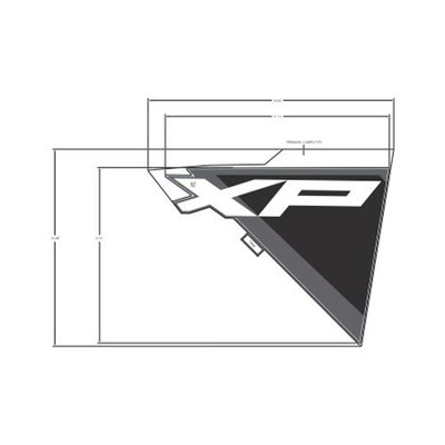 Pièces Quad & Motos - Pièces communes - DECAL-FR.FNDR,SIDE,TOP,XP,LH Polaris origine