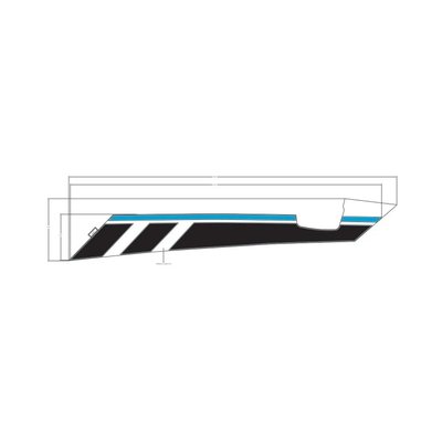 Pièces Quad & Motos - Pièces communes - DECAL-DOOR,LH Polaris origine