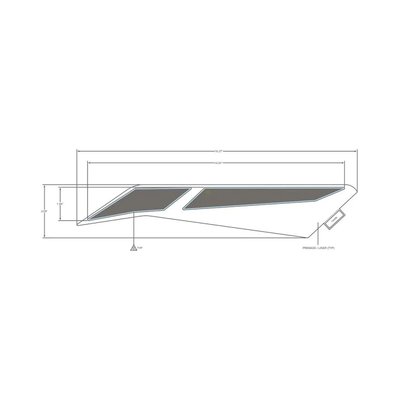Pièces Quad & Motos - Pièces communes - DECAL-SIDE PANEL,UPPER,LH Polaris origine