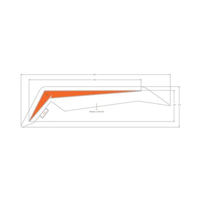 Pièces Quad & Motos - Pièces communes - DECAL-SIDE PANEL,UPPER,RH Polaris origine