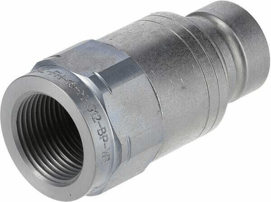 Pièces agricoles - Hydraulique - Coupleur face plane mâle 5/8- 3/4 BSP