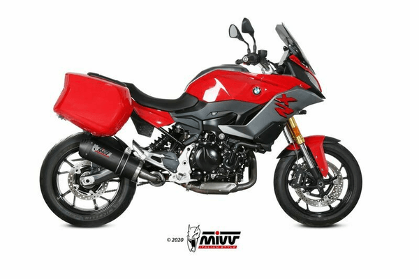 Pièces Quad & Motos - Pièces communes - Silencieux MIVV Oval carbone/casquette carbone BMW F900XR