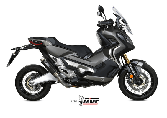 Pièces Quad & Motos - Pièces communes - Silencieux MIVV GP Pro carbone/casquette inox Honda X-ADV 750
