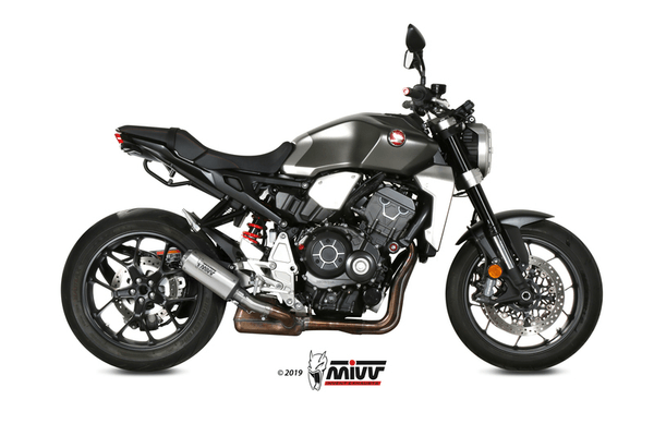 Pièces Quad & Motos - Pièces communes - Silencieux MIVV MK3 inox/casquette inox Honda CB1000R