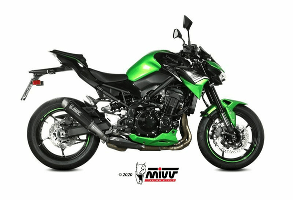 Pièces Quad & Motos - Pièces communes - Silencieux MIVV GP Pro carbone/casquette inox Kawasaki Z900
