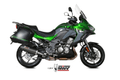 Silencieux MIVV Oval carbone/casquette carbone Kawasaki Versys 1000