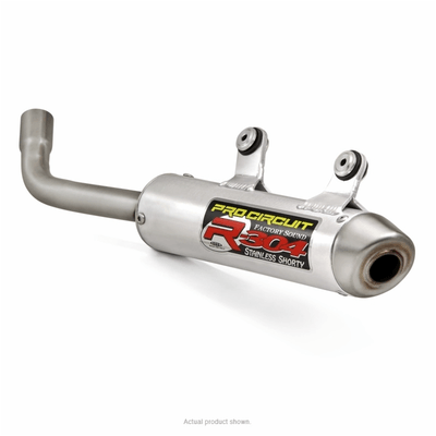 Pièces Quad & Motos - Pièces communes - Silencieux PRO CIRCUIT R-304 aluminium/casquette inox