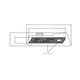 DECAL-FENDER, 850 ,LH Polaris origine